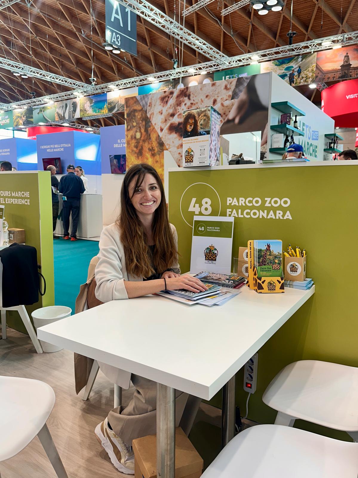 Parco Zoo Falconara al TTG di Rimini_ Maria Vittoria Piccinini, responsabile comunicazione Parco Zoo Falconara